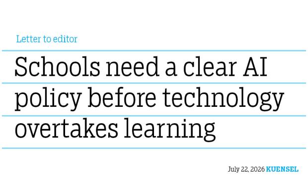 Schools need a clear AI policy before technology overtakes learning