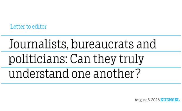 Journalists, bureaucrats and politicians: Can they truly understand one another?