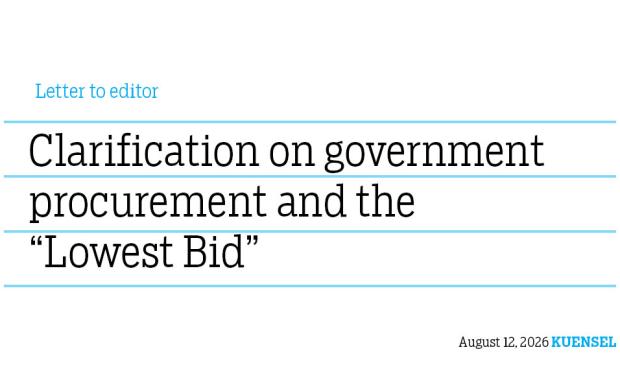 Clarification on government procurement and the “Lowest Bid”