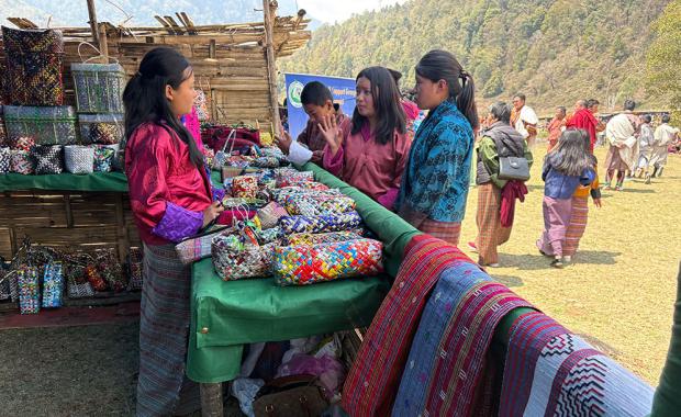 Empowering women through waste upcycling