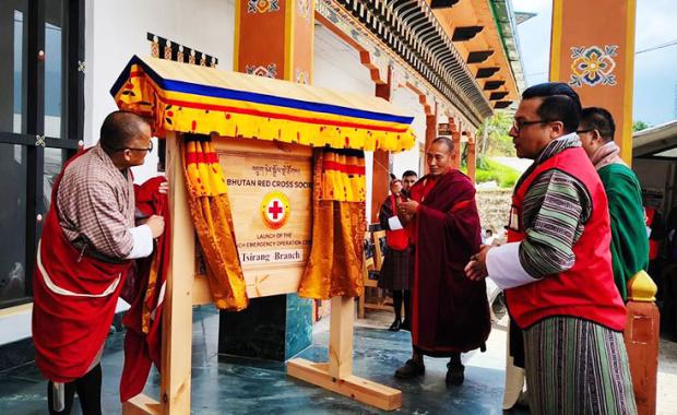 BRCS opens first Branch Emergency Operations Centre in Tsirang