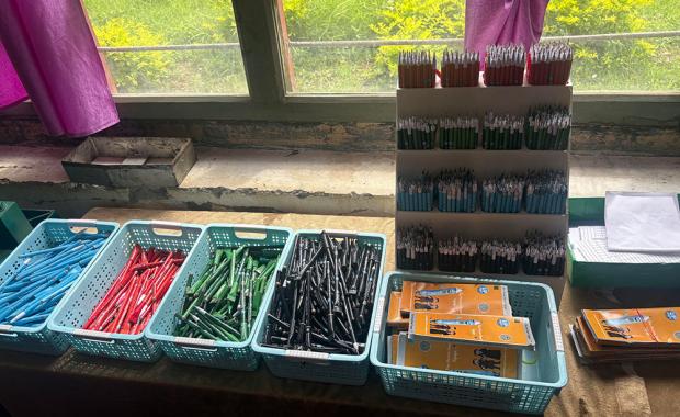 Khamdang LSS students creates eco-friendly pens to reduce plastic waste