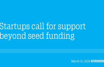 Startups call for support beyond seed funding