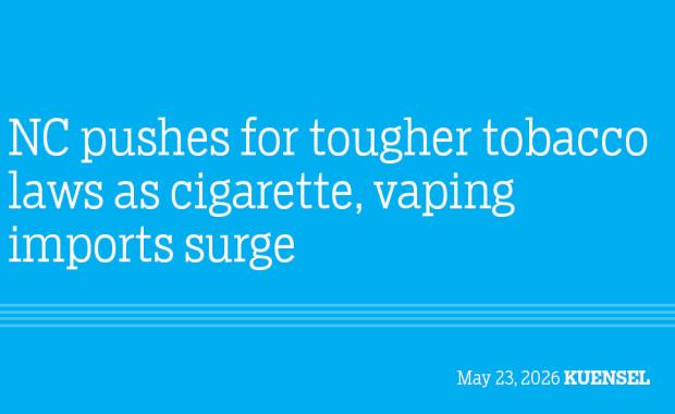 NC pushes for tougher tobacco laws as cigarette, vaping imports surge