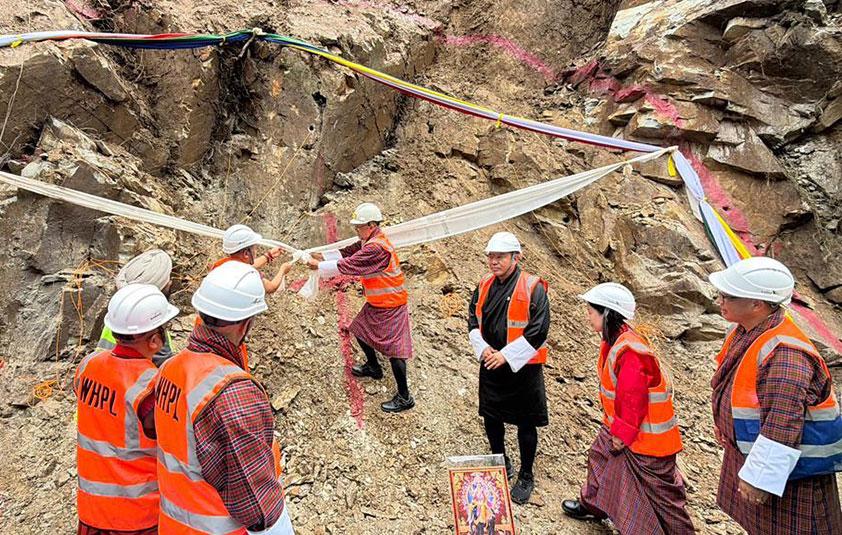 Wangchhu Hydroelectric Project breaks ground with inaugural tunnel blast