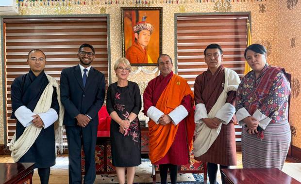 UNDP deputy regional director visits Bhutan to reaffirm partnership and see development results