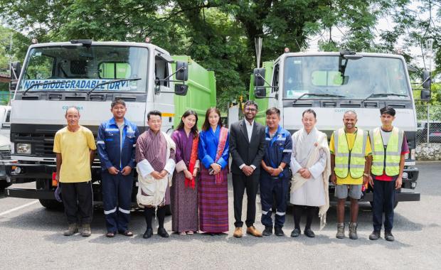 Gelephu steps up waste management with new trucks and behaviour-change drive